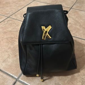 Vintage Y2K Black Mini Backpack